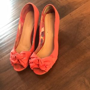 Size 11W Lane Bryant wedges